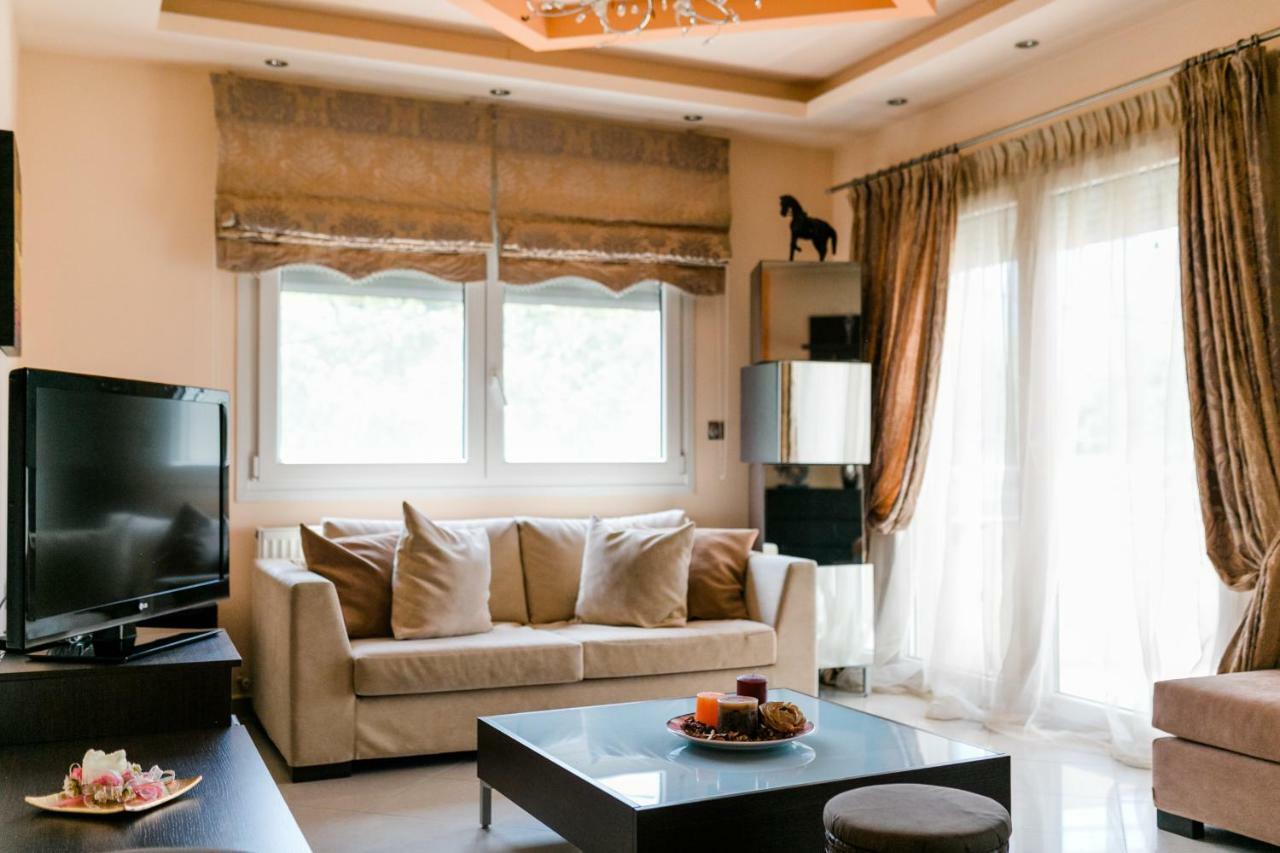 Villa Polina Skala Potamia  Ngoại thất bức ảnh