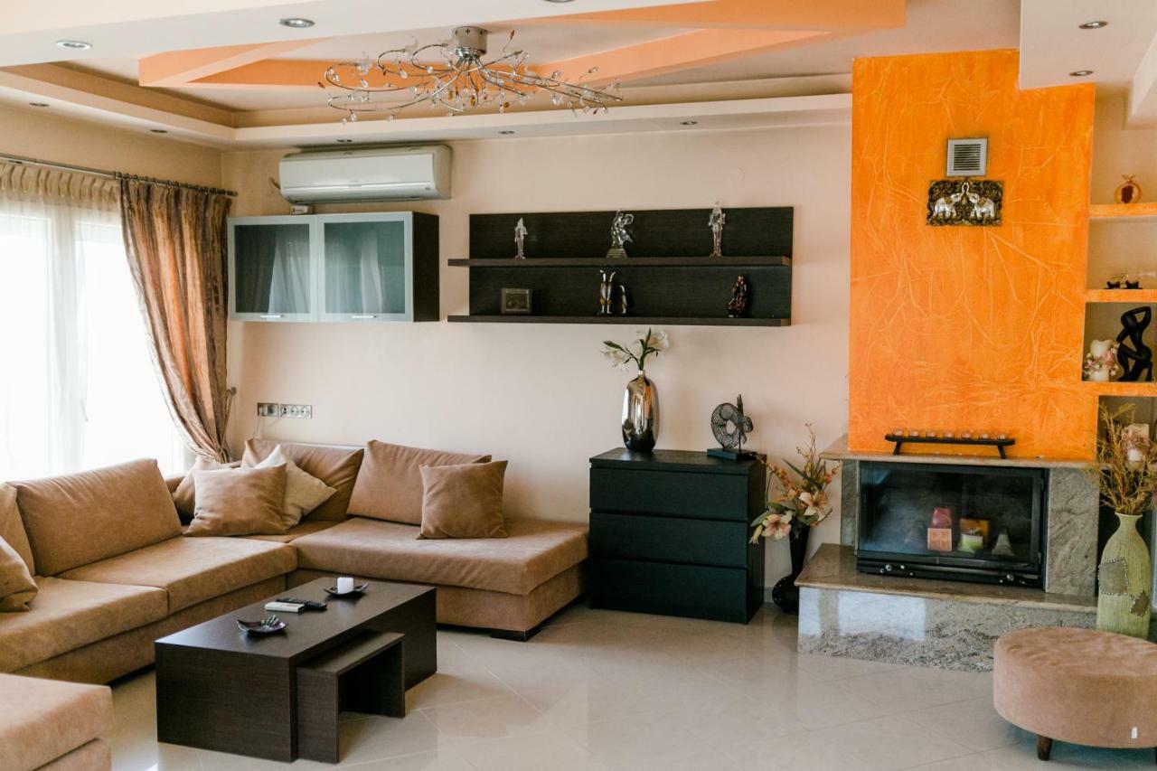 Villa Polina Skala Potamia  Ngoại thất bức ảnh